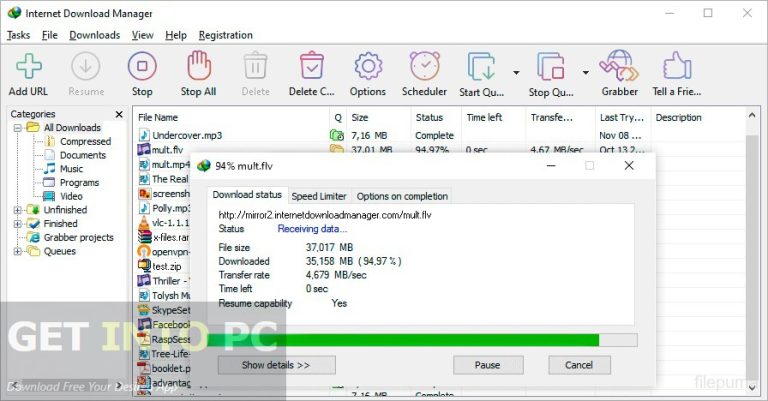 Getintopc IDM Internet Download Manager
